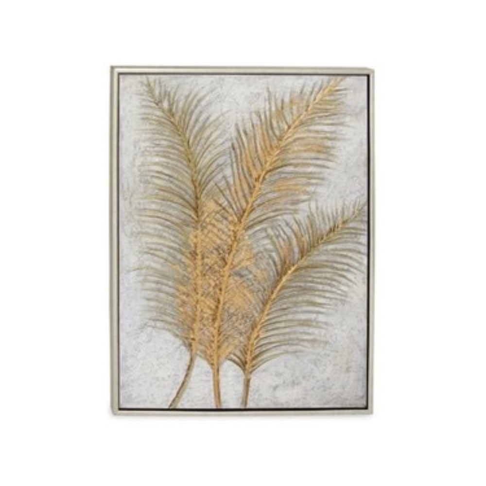 Golden Palm Canvas Art